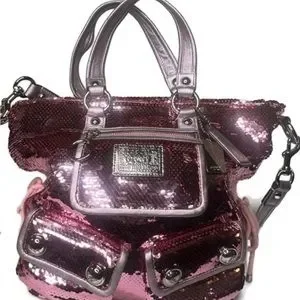 バッグ Coach Poppy Sequin Spotlight Pink Bag Coach | Bags | Coach Poppy Pink Sequin Bag 3821 | Poshmark